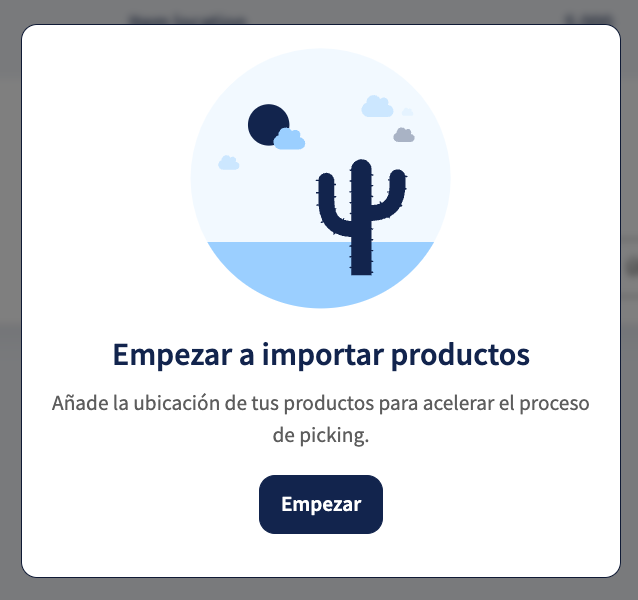 Empezar con Productos