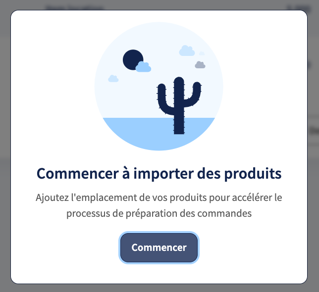 Commencer avec Produits