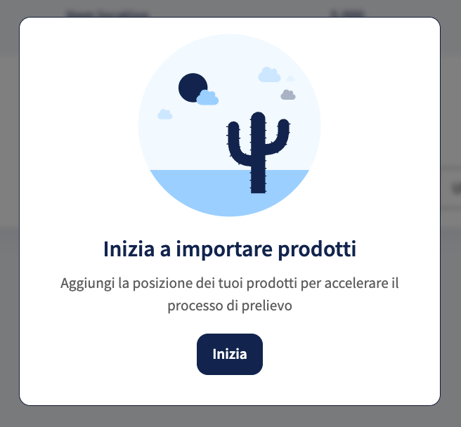 Inizia con Prodotti