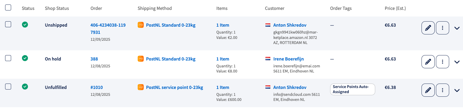 Enable the Order tag column in the Incoming Orders View (IOV).